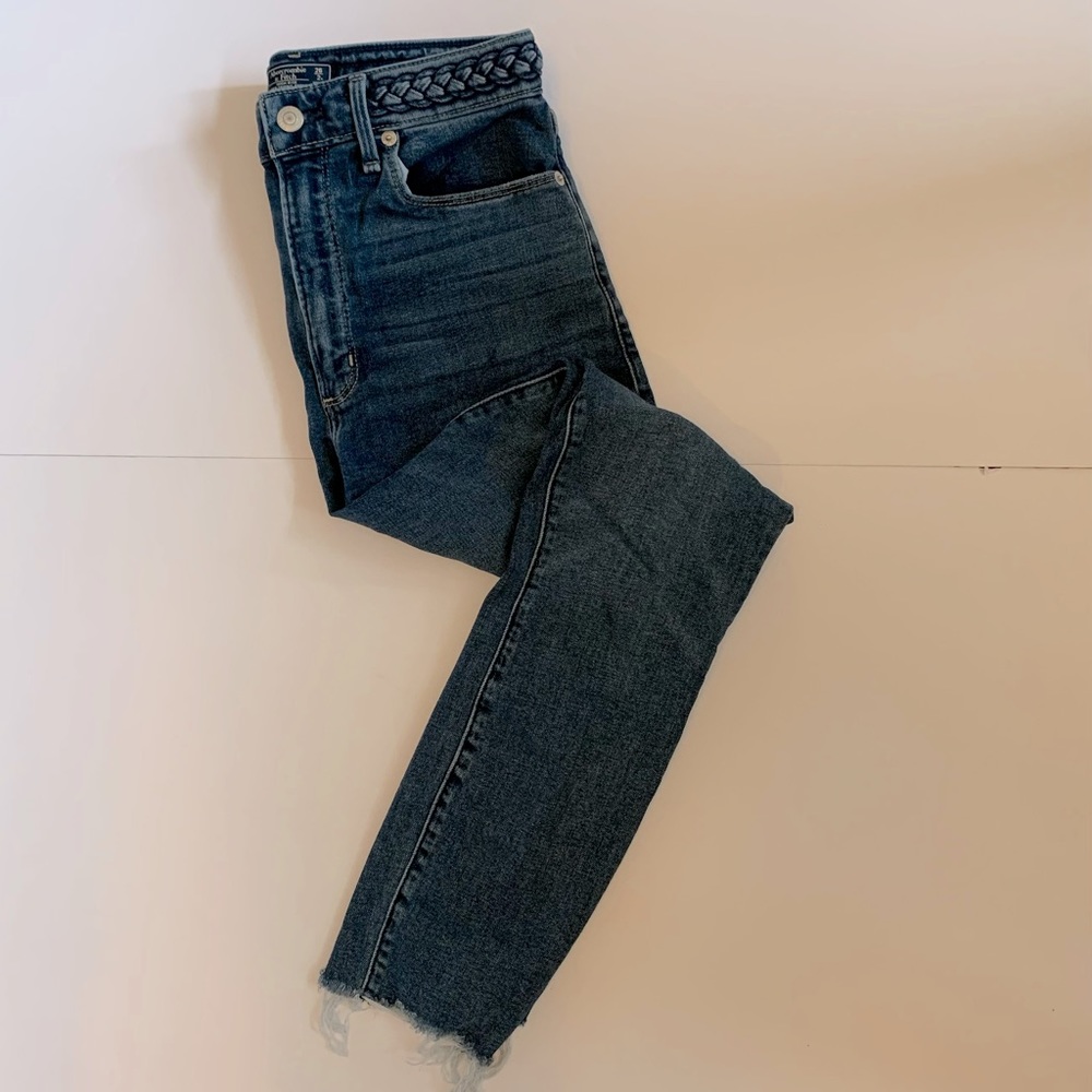 Abercrombie and Fitch High Rise Super Skinny Jeans